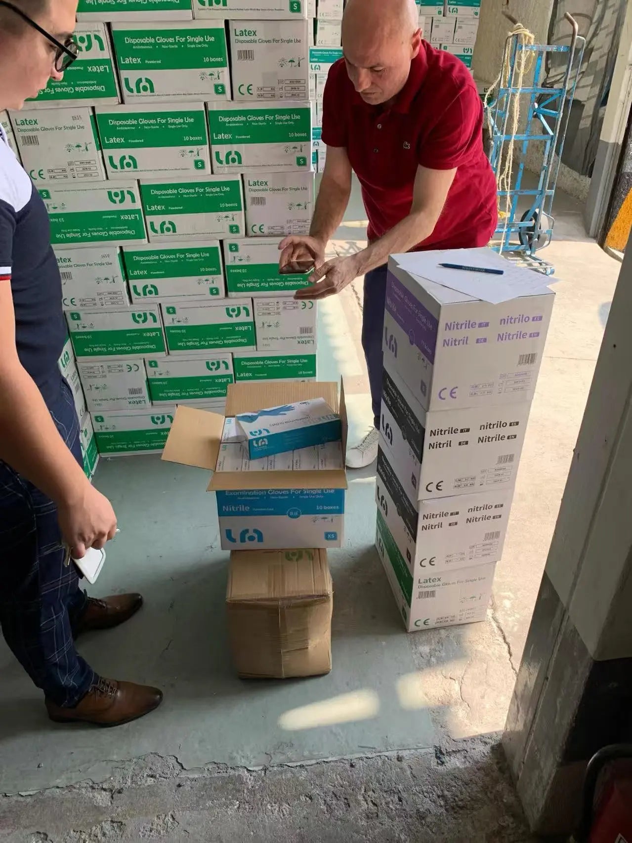 Nitrile Gloves Manufacturer White label