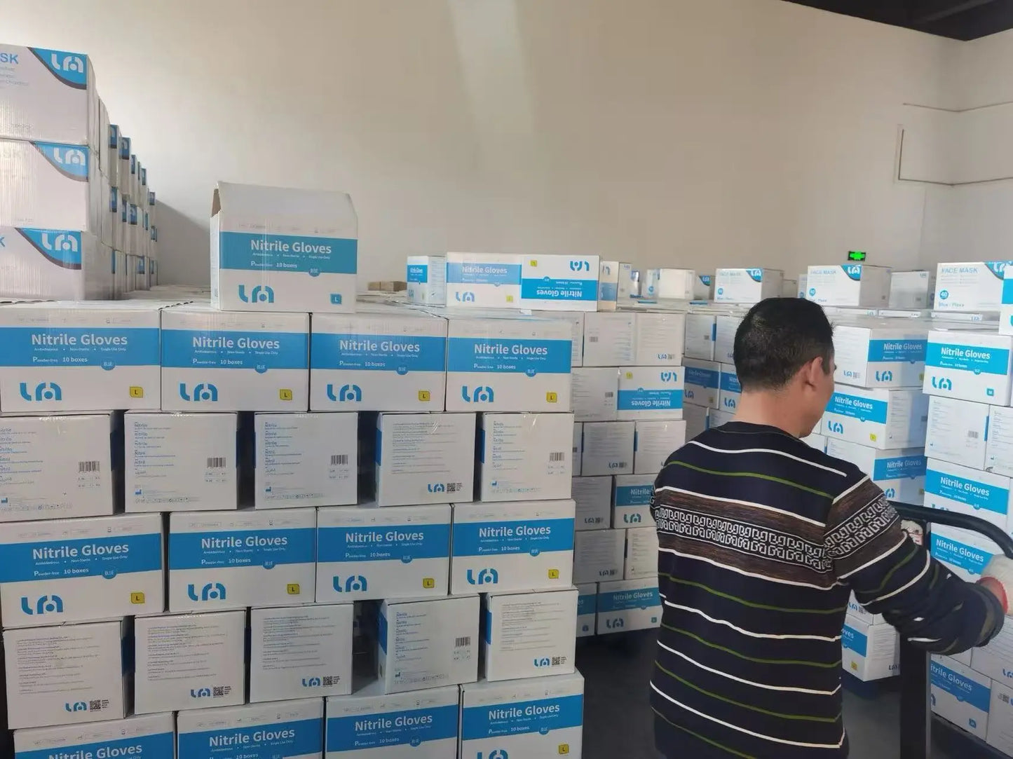 Nitrile Gloves Manufacturer White label